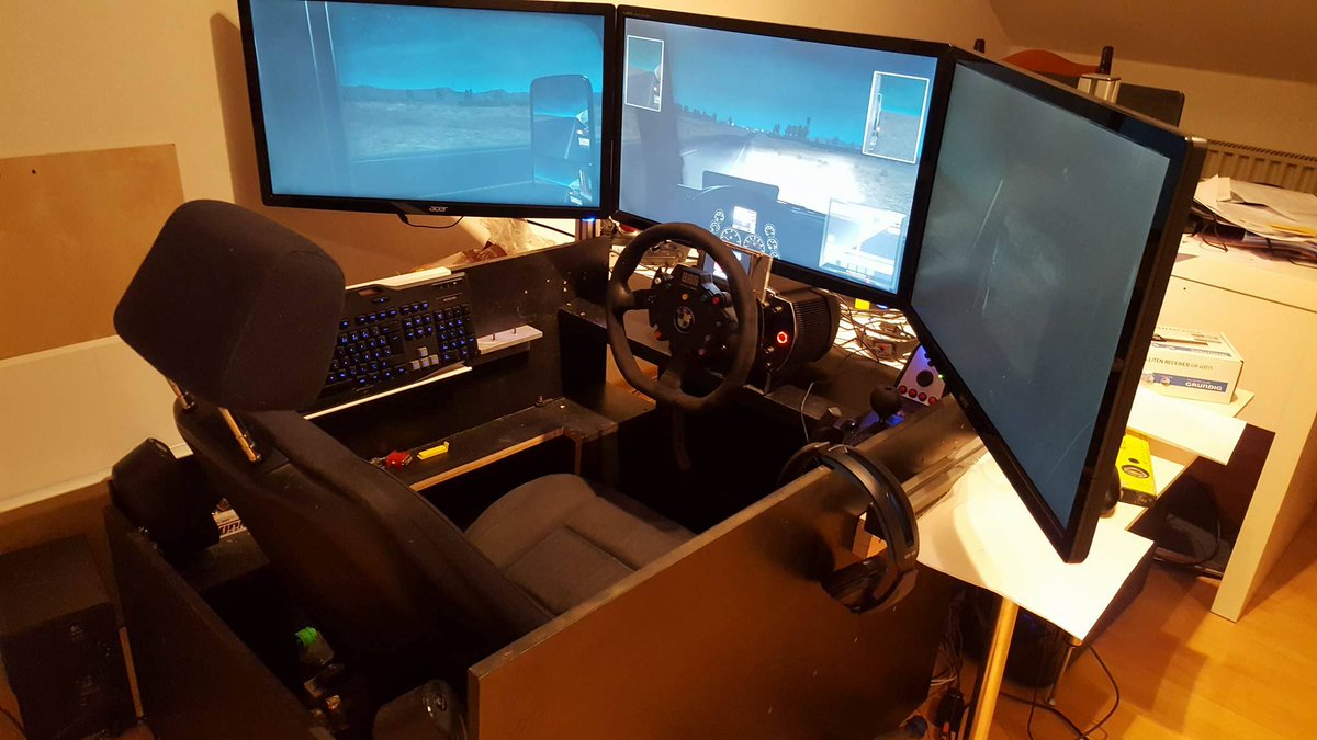 Le setup parfait pour les jeux de course